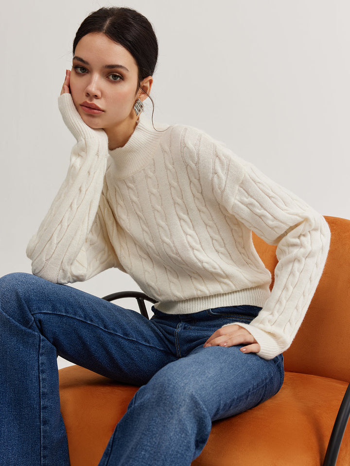 Haut en tricot à nœud sans dos
