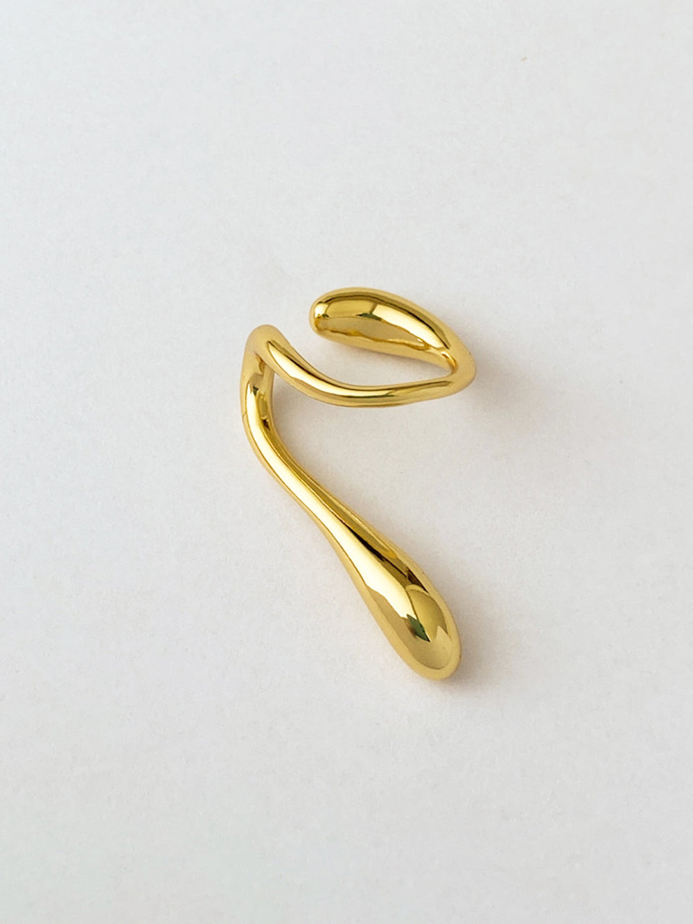 Boucles d'oreilles géométriques en forme de goutte d'eau 1 pièce