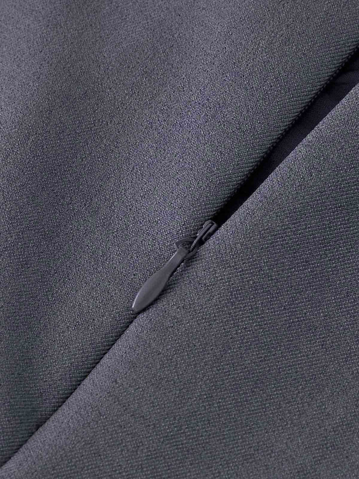 Jupe Plissée Boutonnée