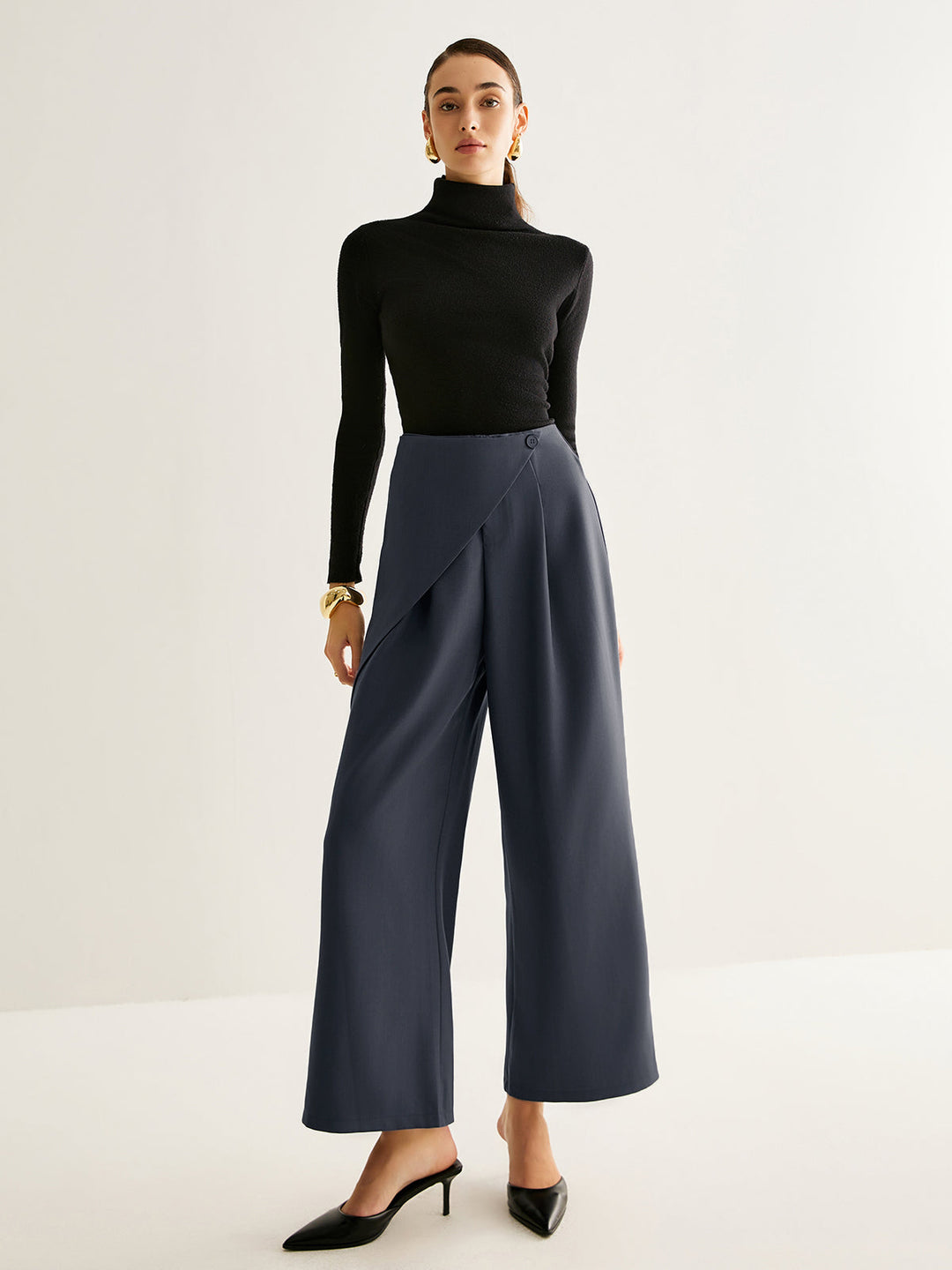 Pantalons Amples Asymétriques