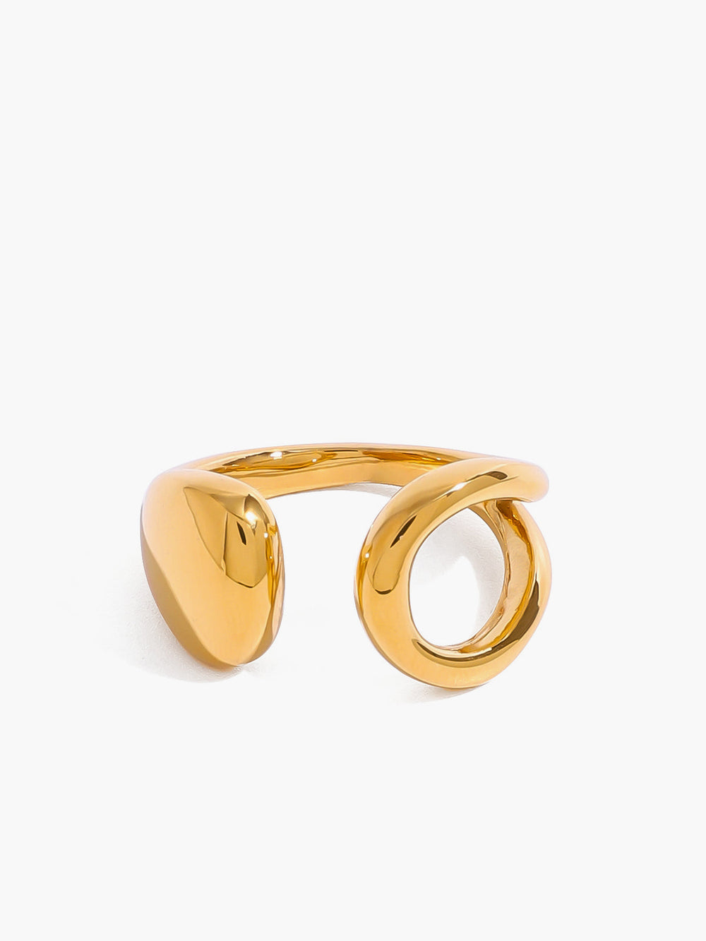 Bague Ouverte Découpée