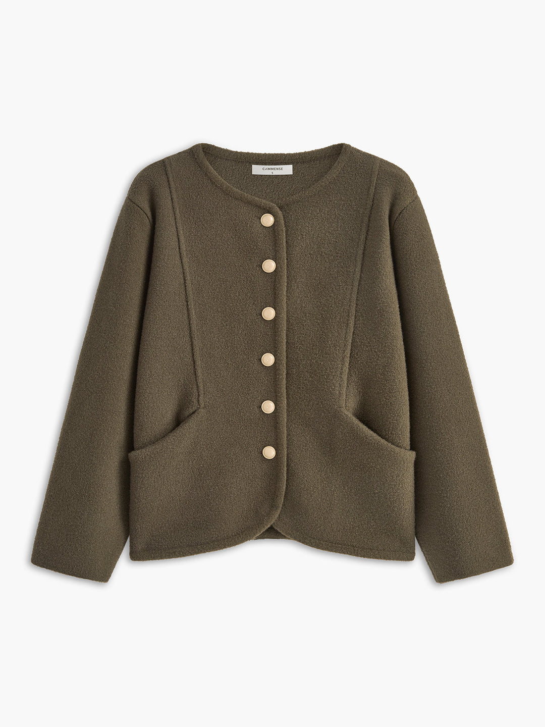 Cardigan Bouton Étanche Élégant