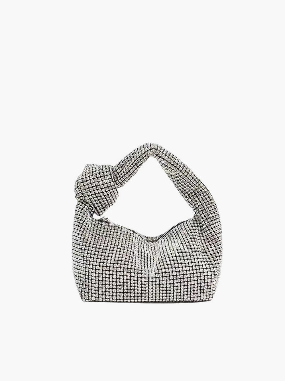 Sac Nœud Strass Rond