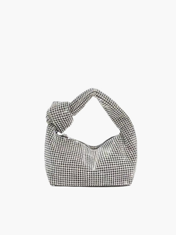 Sac Nœud Strass Rond