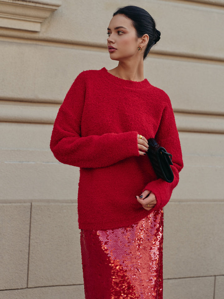 Pull Moelleux Élégant en Laine