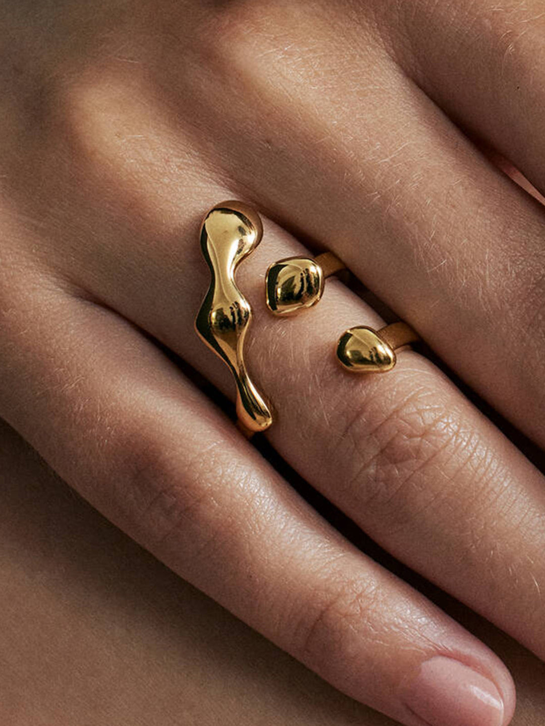 Bague Ajustable La Lava Liquide