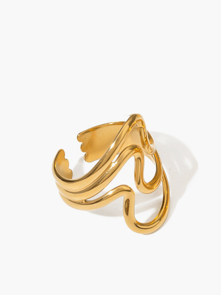 1 pièce Bague Ouverte Irrégulière