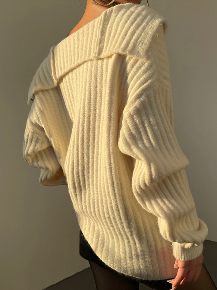 Cardigan Bouton Élégant