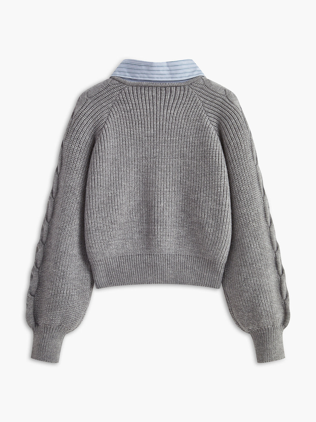 Pull Col Ras-du-Cou Polo 2 en 1