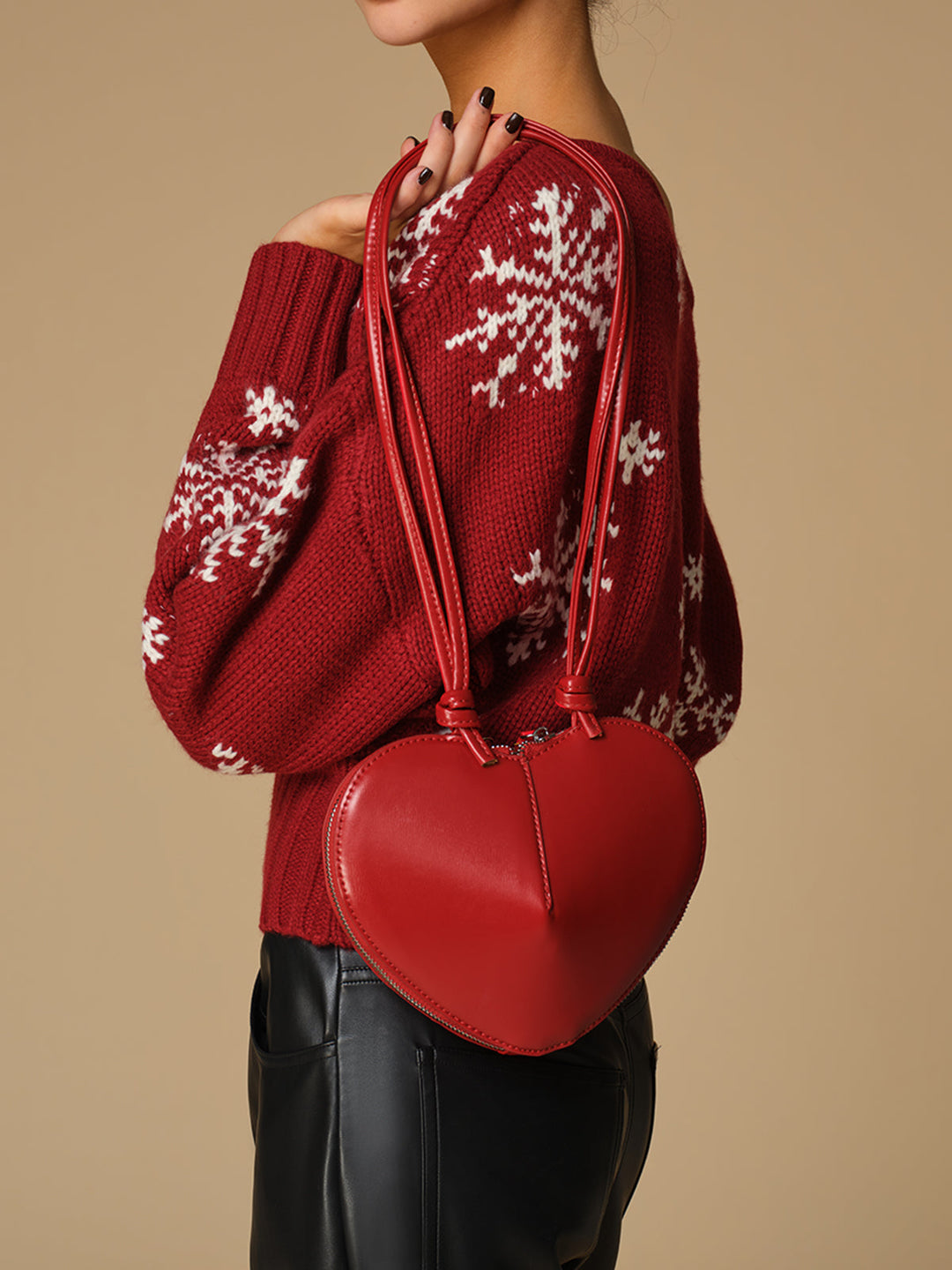 Sac Bandoulière Cœur Romantique