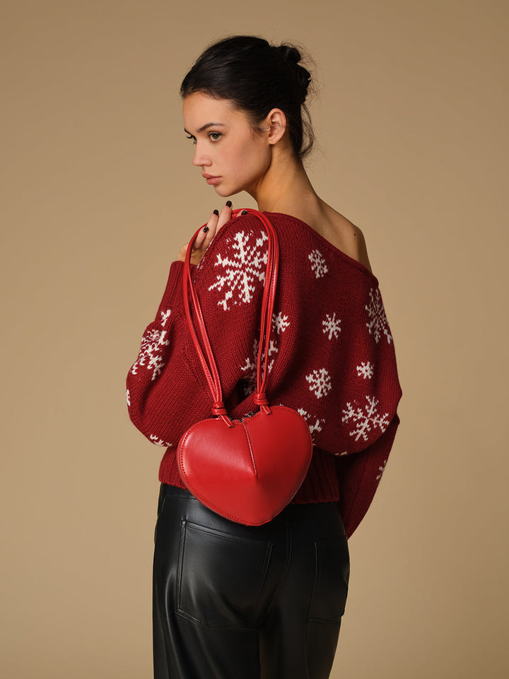Sac Bandoulière Cœur Romantique