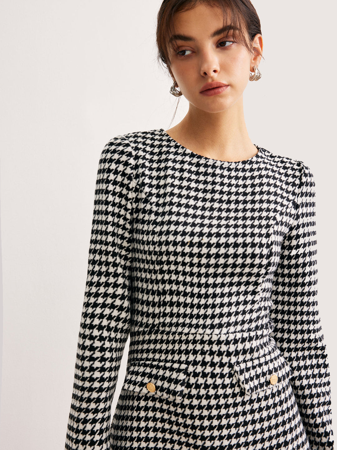 Robedress Courte à Carreaux
