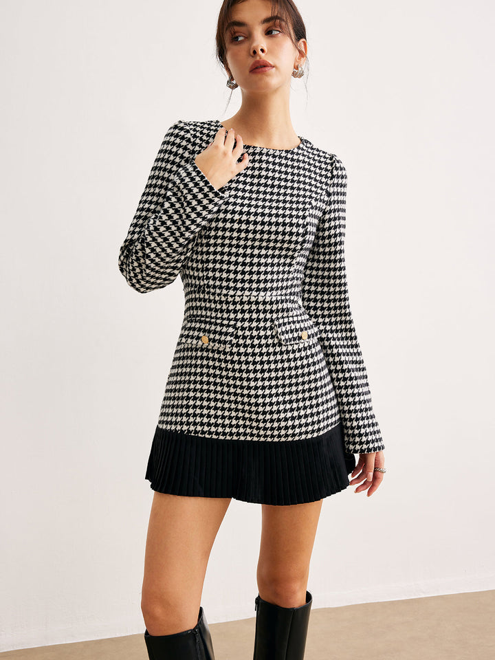 Robedress Courte à Carreaux