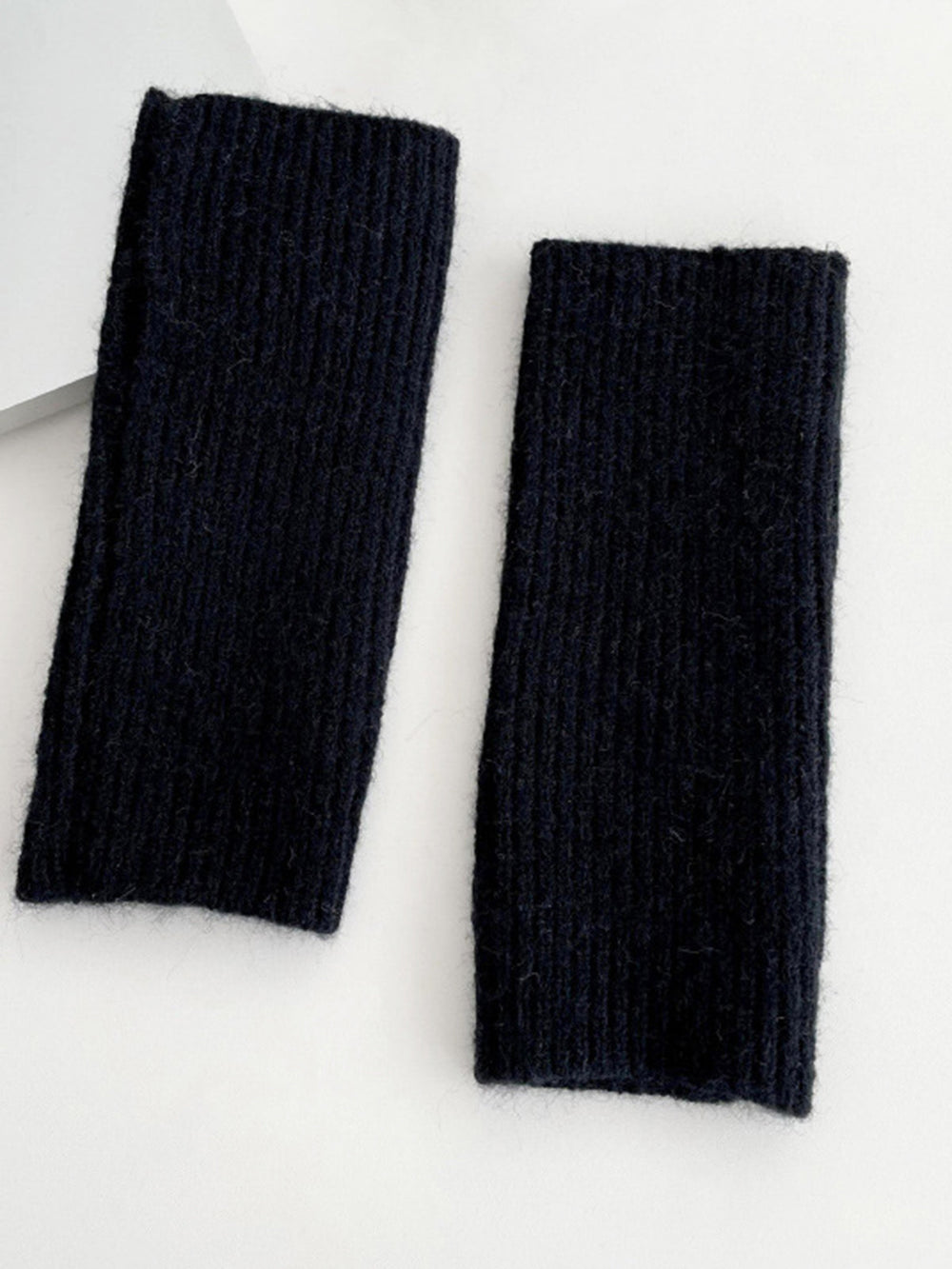 Gants en tricot à demi-doigts