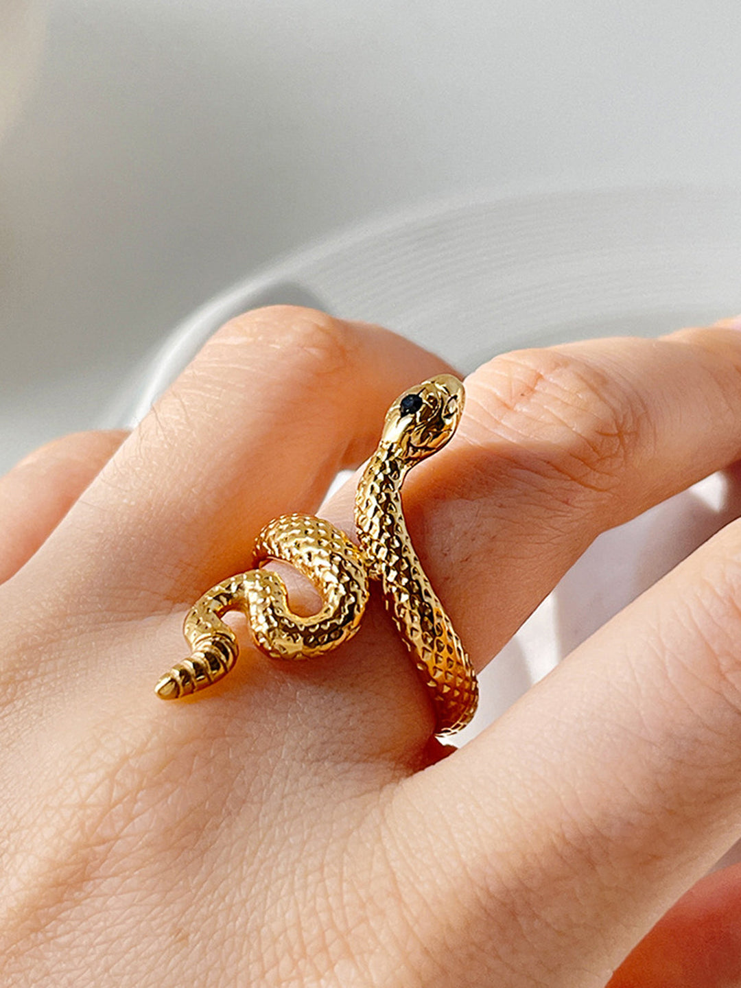 Bague Serpent Ouverte