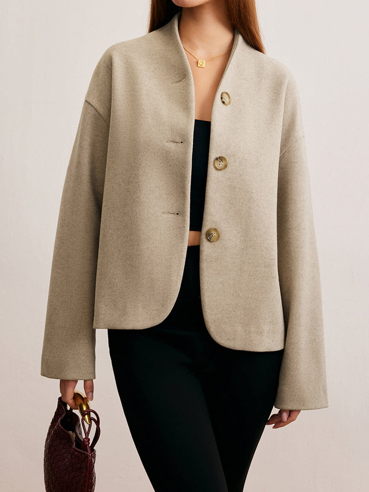 Cardigan Boutonning Ajusté Classique
