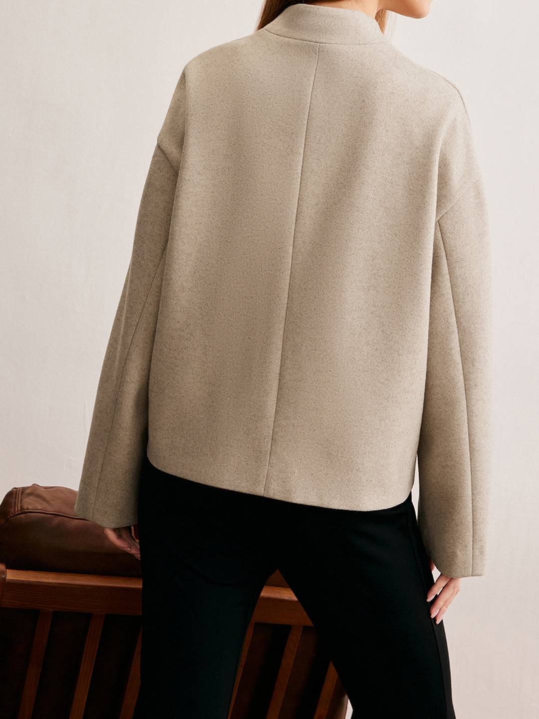 Cardigan Boutonning Ajusté Classique