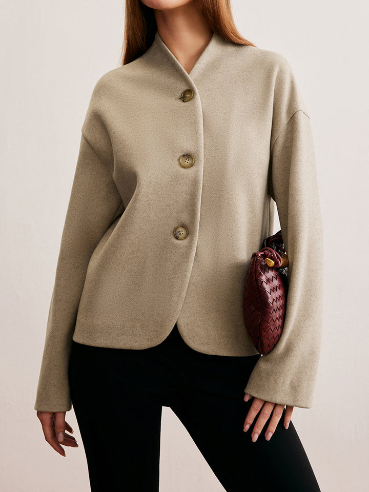 Cardigan Boutonning Ajusté Classique