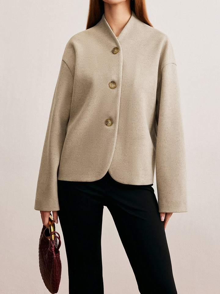 Cardigan Boutonning Ajusté Classique