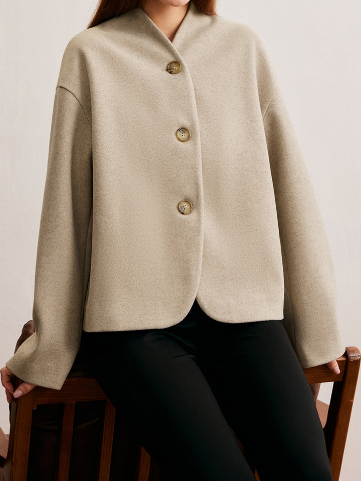 Cardigan Boutonning Ajusté Classique