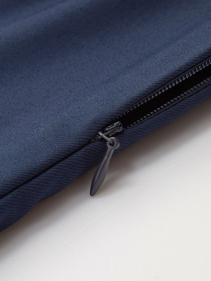 Robe Polo à Panneaux Plissés