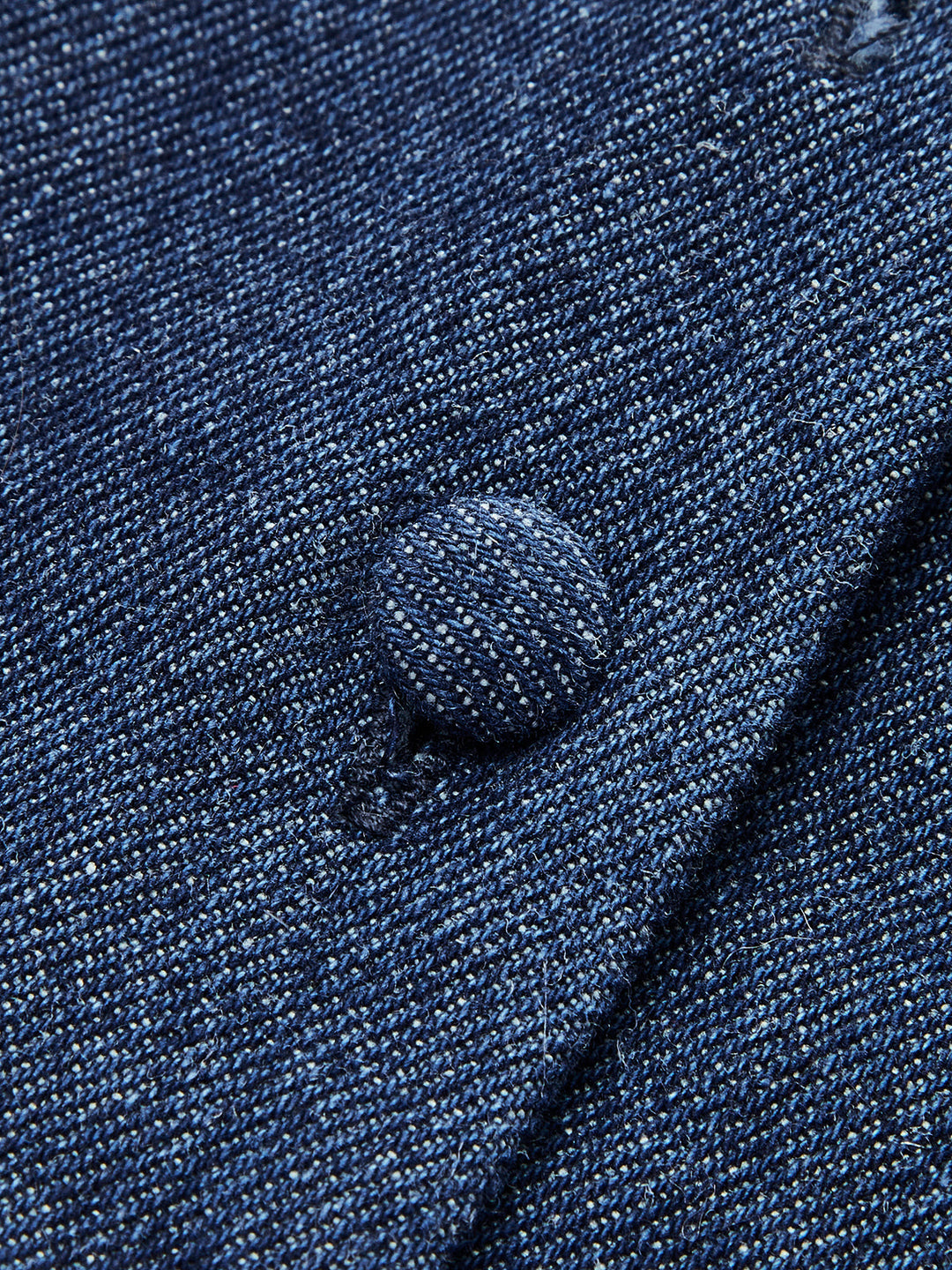 Gilet en jean à boutonnage