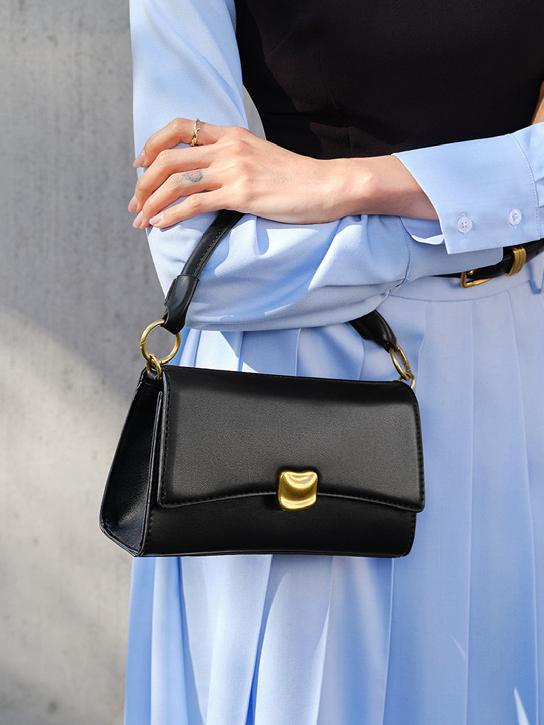 Sac Bandoulière Baguette Dessus la Hanche