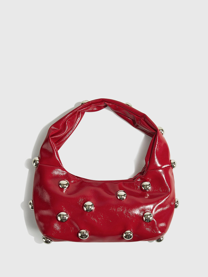 Sac à Bandoulière clouté arrondi