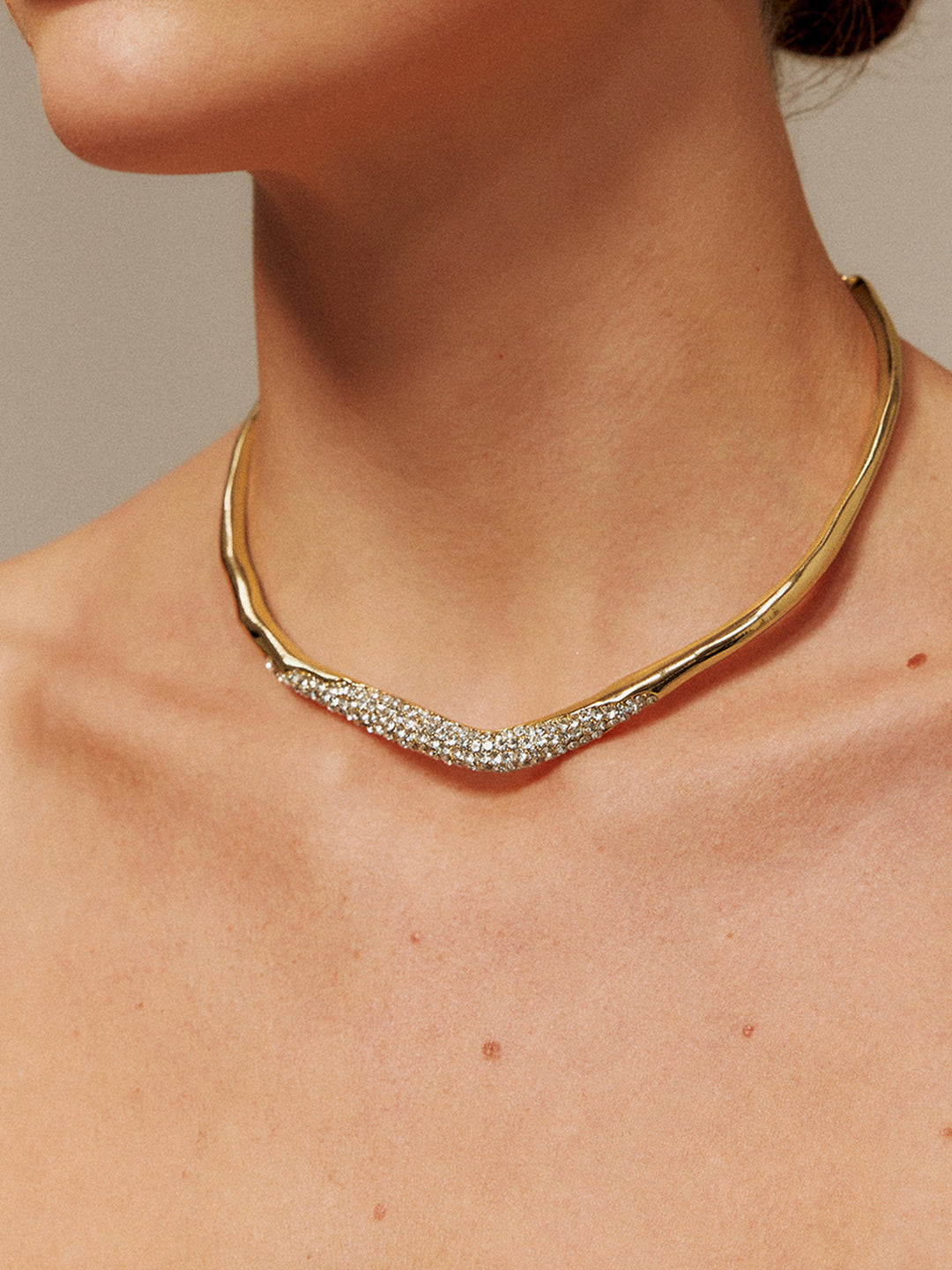Collier ras du cou Ziron Irrégulier