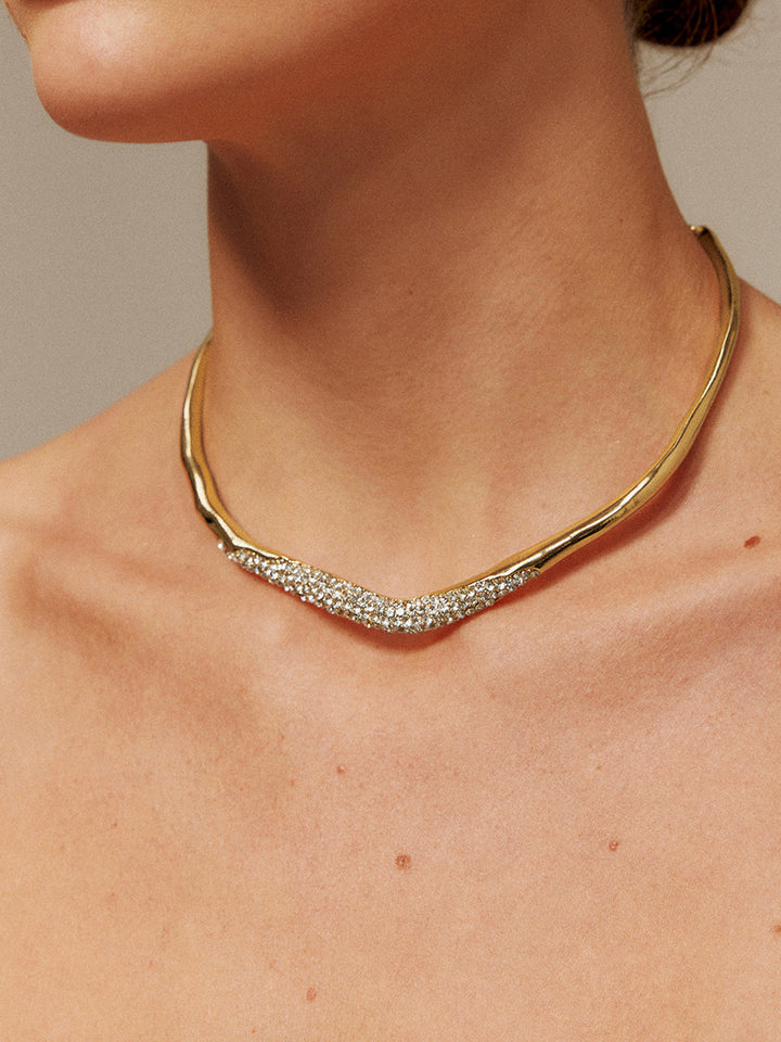 Collier ras du cou Ziron Irrégulier