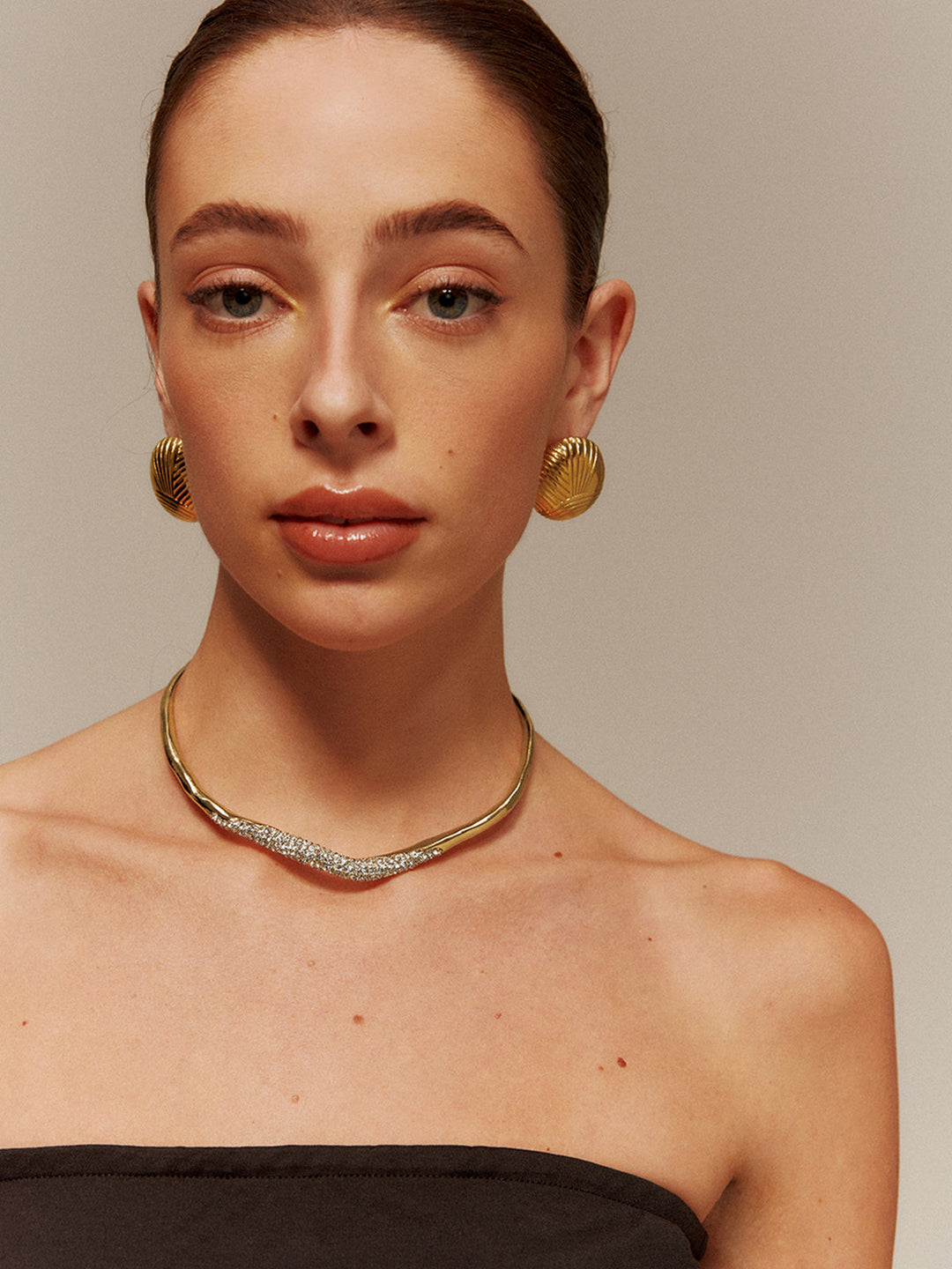 Collier ras du cou Ziron Irrégulier