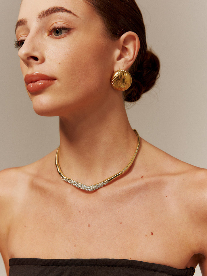 Collier ras du cou Ziron Irrégulier