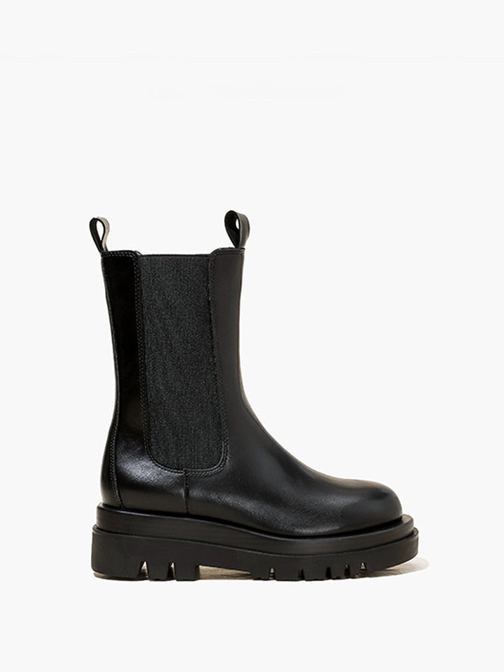Bottes Chelsea à Plateforme Martin