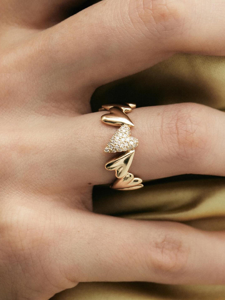 Bague Cœur Romance
