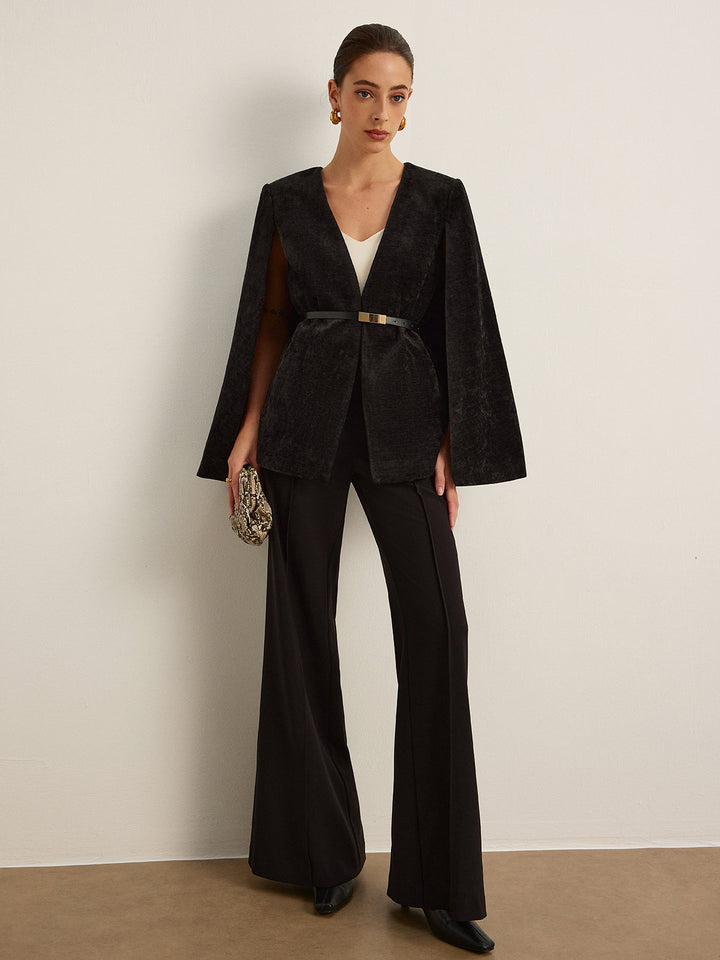 Cape Ceinture en Velours