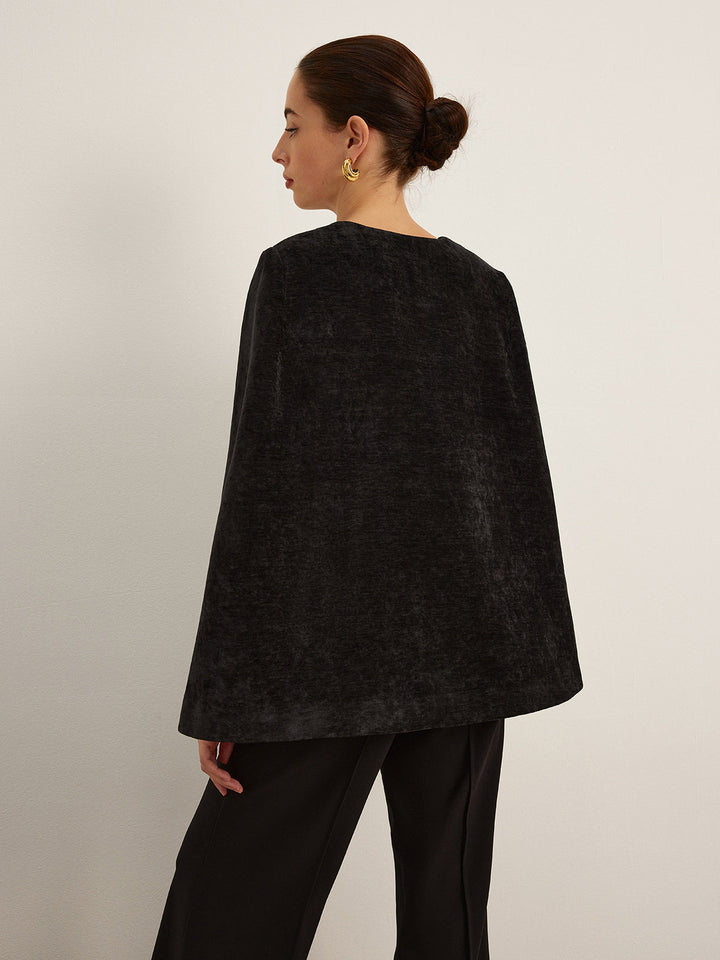 Cape Ceinture en Velours