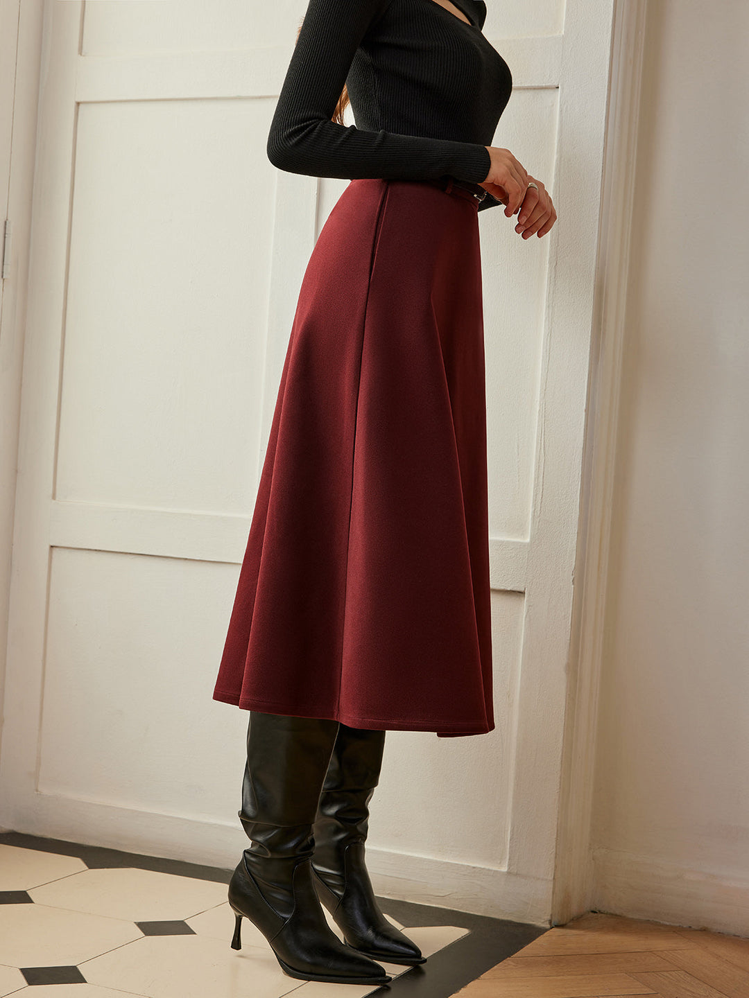 Jupe Ceinture Forme Parapluie