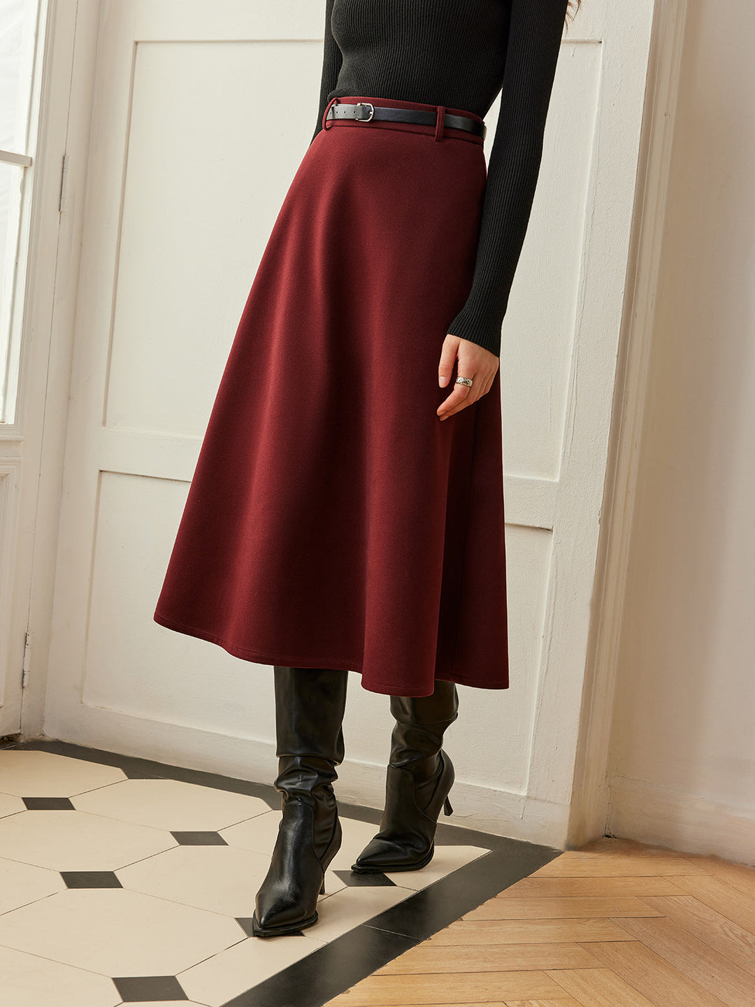Jupe Ceinture Forme Parapluie