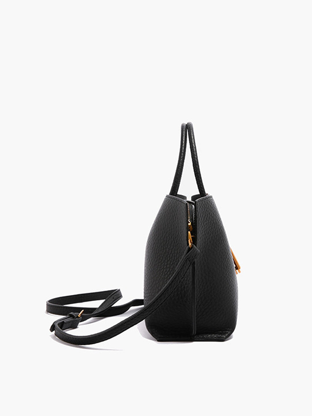 Sac à Bandoulière Texturé à Poignée Supérieure