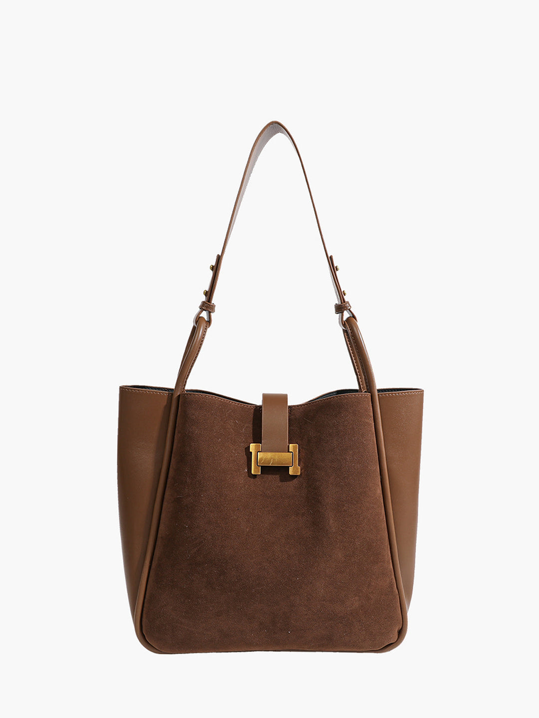 Sac cabas à détails métalliques