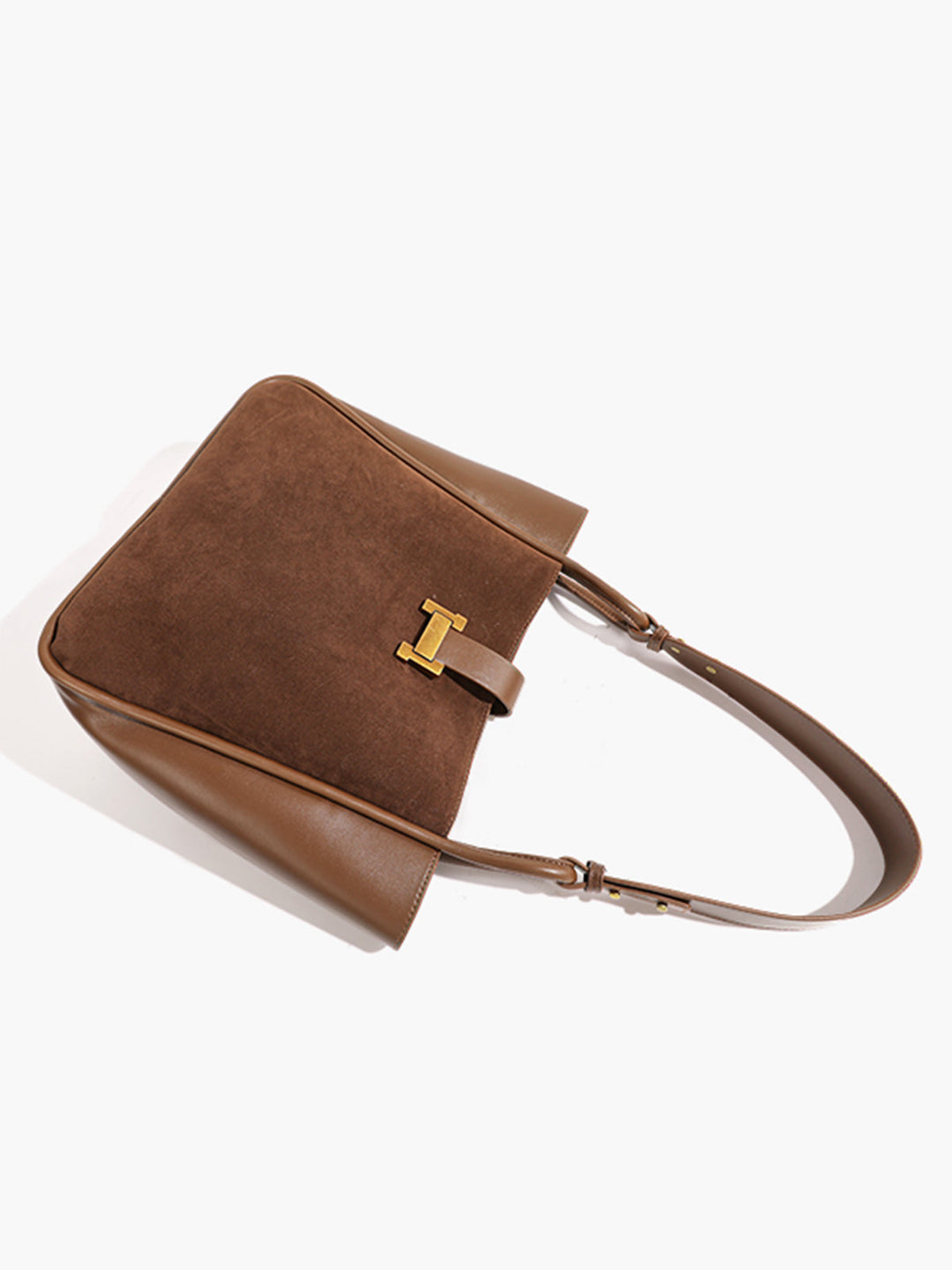 Sac cabas à détails métalliques