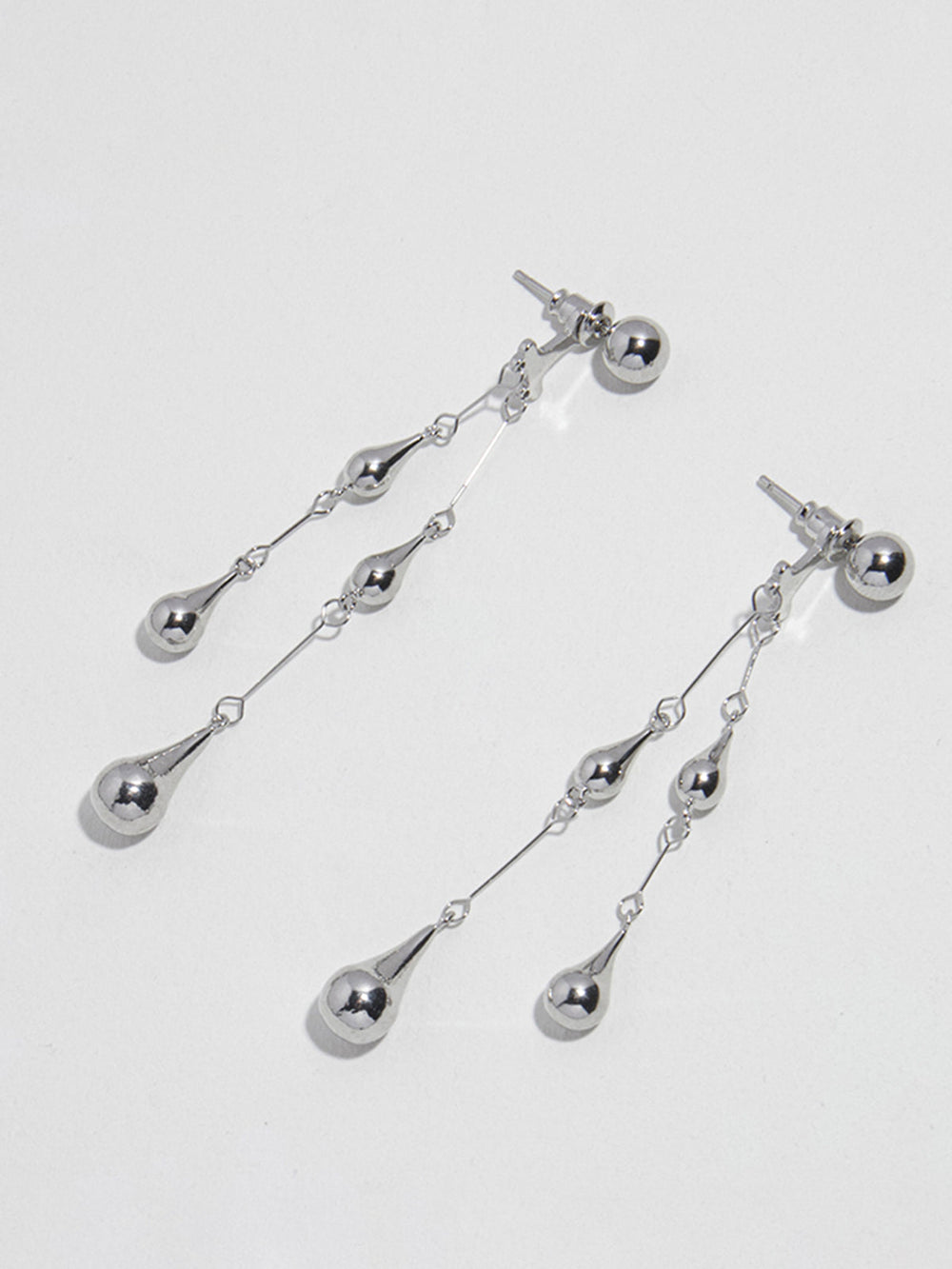 Boucles d'oreilles à pampilles en forme de goutte d'eau