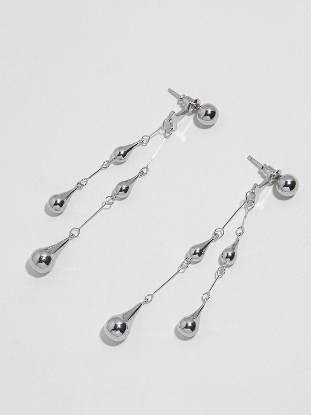 Boucles d'oreilles à pampilles en forme de goutte d'eau