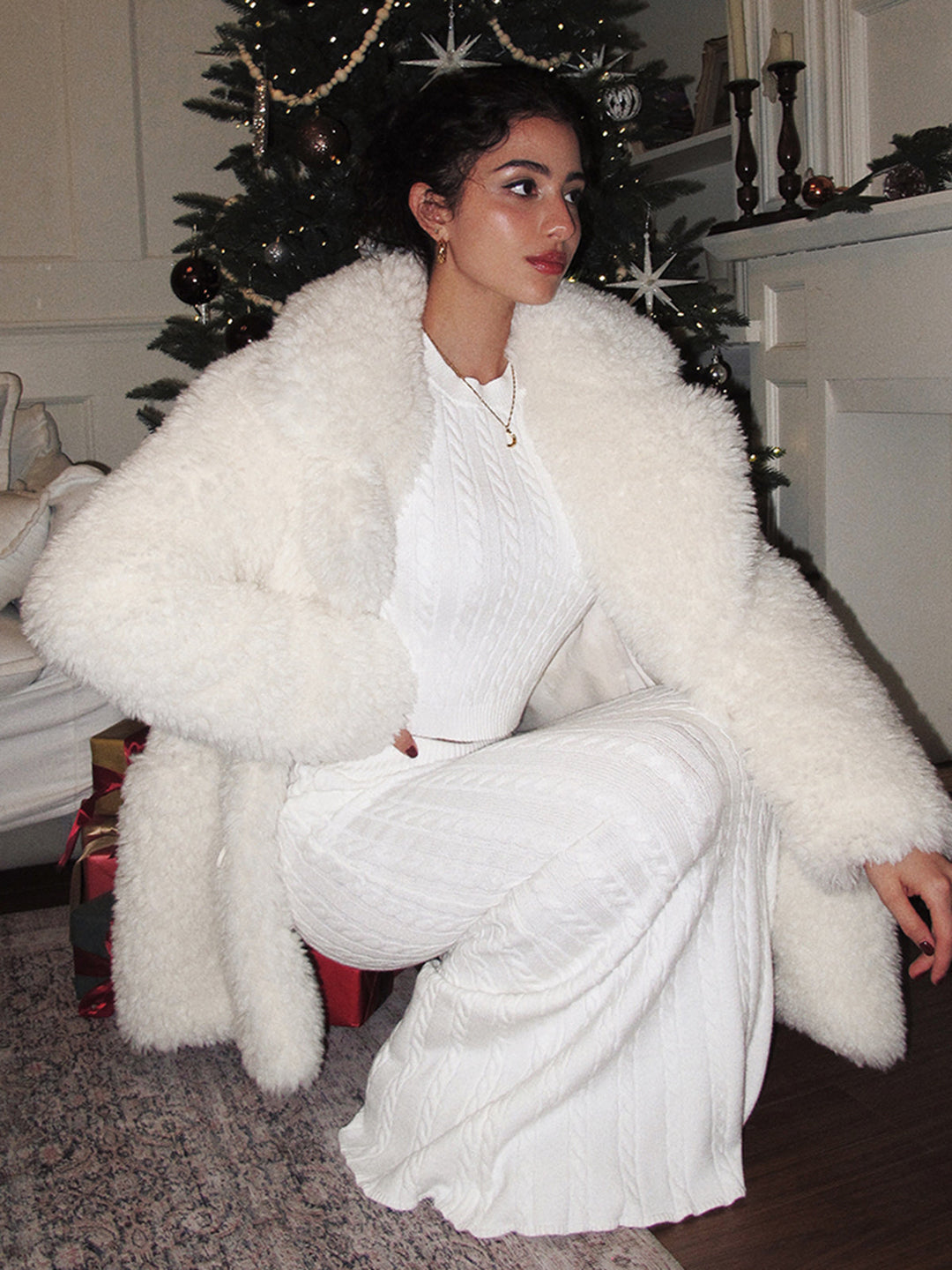Ensemble Jupe Amincissante Pull Minimaliste