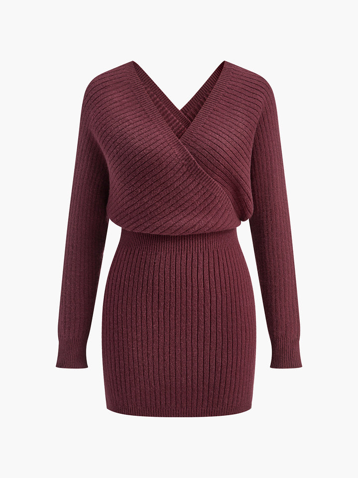 Robe Pull Criss Cross Cintrée