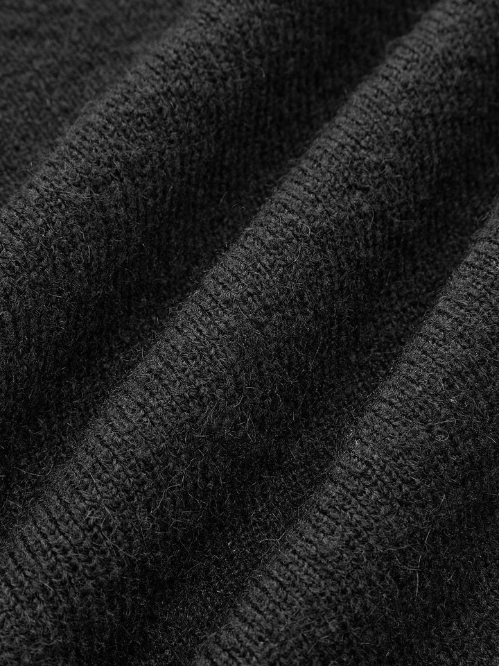 Cardigan en maille florale