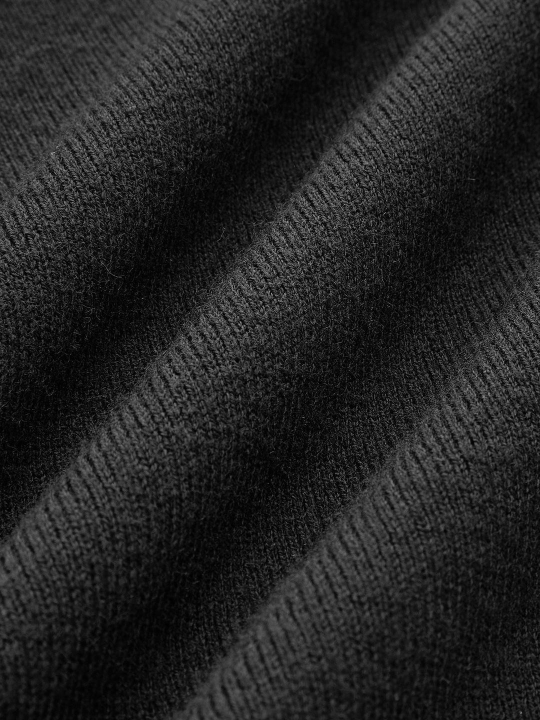 Haut en tricot à manches longues et col Bardot drapé