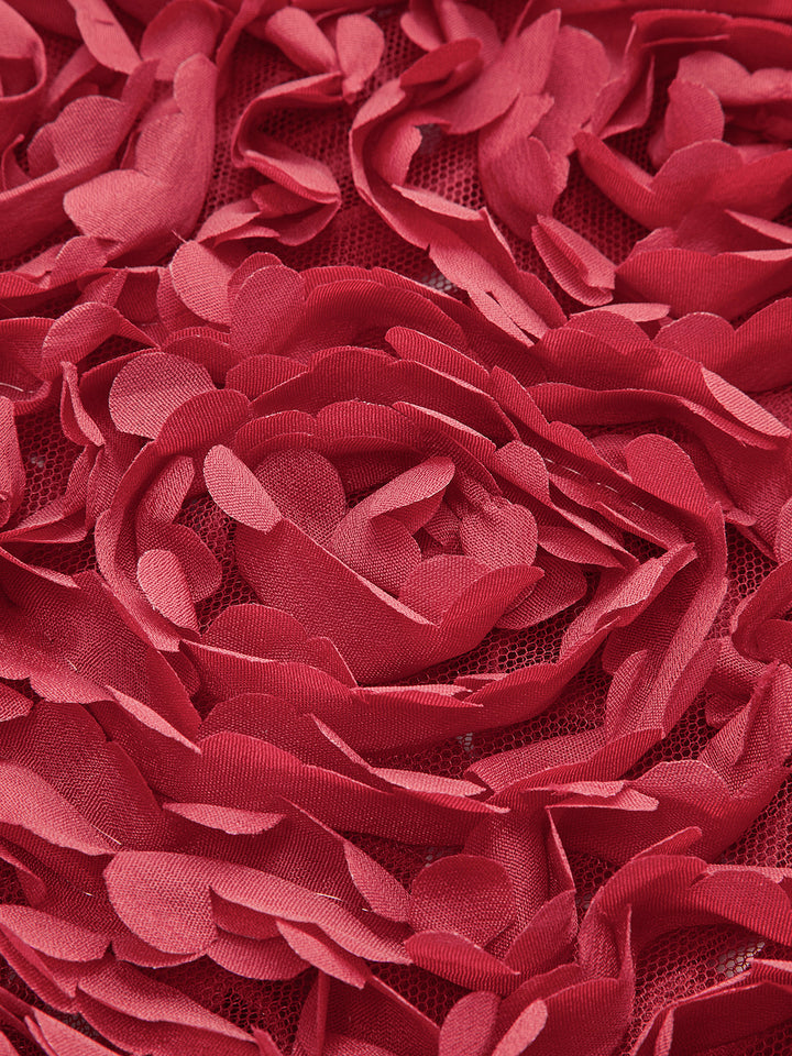 Jupe Taille Haute Rosace