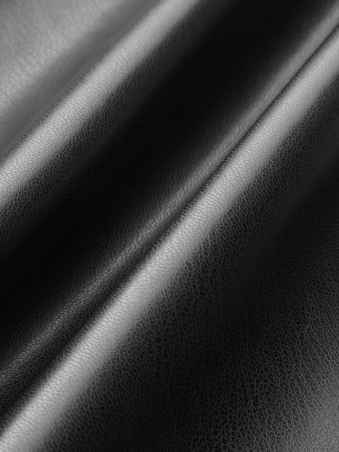 Jupe Midi Fausse Cuir à Fente
