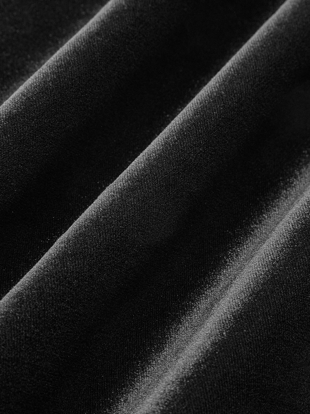 Robe débardeur en velours sans dos avec nœud